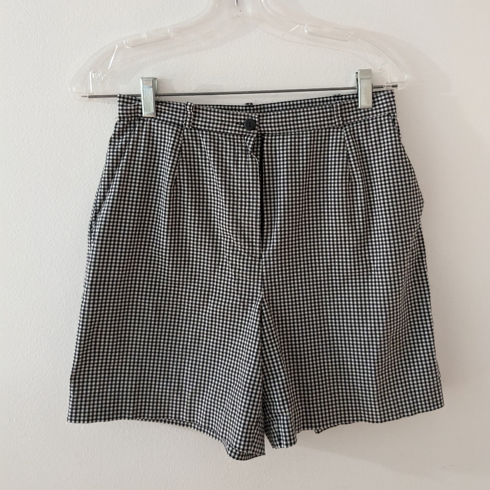 Vintage Gingham Shorts